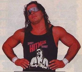 The Thrill of Victory on X: Wrestling legend Bret The Hitman Hart  wearing a jersey of the hockey team that was named after him, the Calgary  Hitmen. #BretHart #Hitman #BretHitmanHart #wrestling #Calgary #