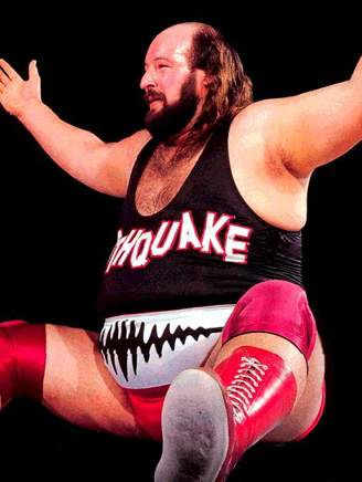 Original-Autogrammkarte OHNE Unterschrift Shark WCW WWE Earthquake John Tenta 